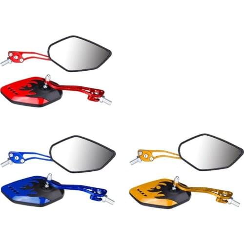 2PCS/Set Universal Motorcycle Rearview Mirrors Motorbike 360 Degree Rotation Motorcycle Motorbike Scooter Side Mirrors 8 / 10Mm