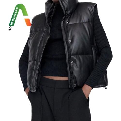 Женские кожаные жилеты Adherebling China At AliExpress