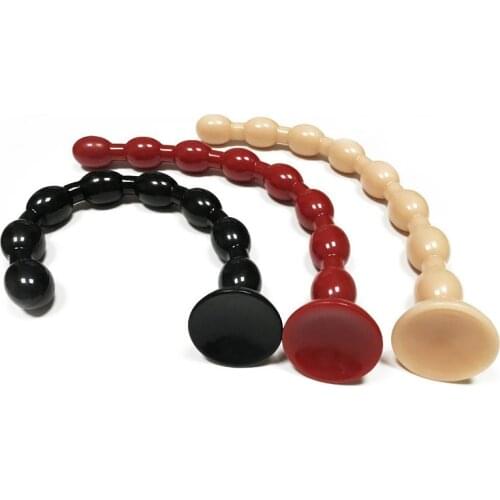 50cm Long Butt Plugs Anal Toys for Woman Man Gay Sex Toys Dilatador Anal Plug Long Anal Beads Prostata Korek Analny Buttplug