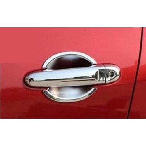 Door Handle Cover Bowl Insert Smart Hole 2011 2012 2013 2014 2015 2016 2017 2018 Chrome Car Styling For Nissan Juke Accessories