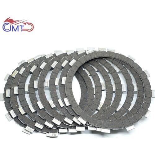 For Kawasaki Vulcan VN750 1986-2006 VN800 1995-2006 VN900 2006-2017 Classic Drifter LT Clutch Friction Disc Plate Kit 8 PCs Set