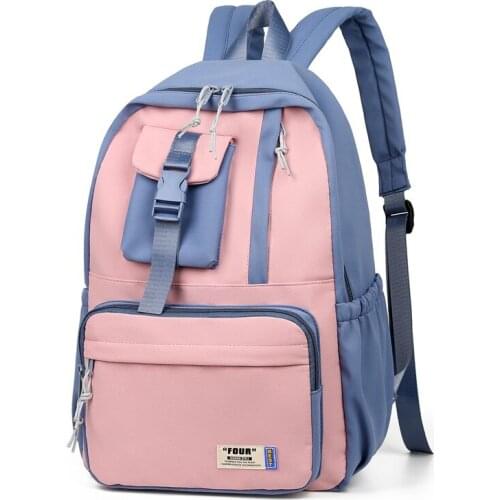 Fashion Backpack Women School Bags Bookbag For Teenager Girls