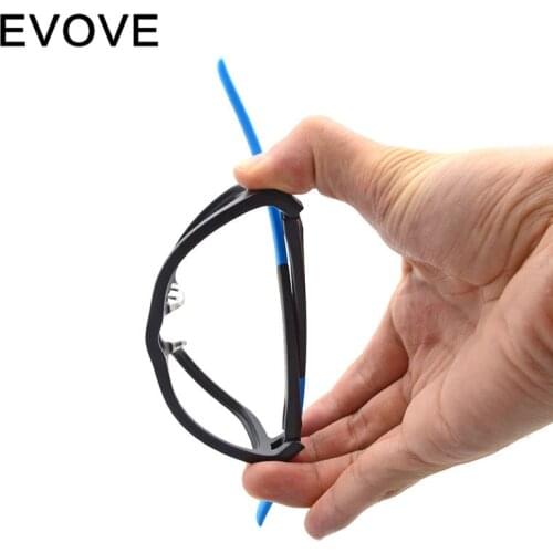 Evove Sports Eyeglasses Men Women TR90 Glasses Frame Anti Skip Brand Design Eyewear for Optic Myopia Diopter Lens Photochromic