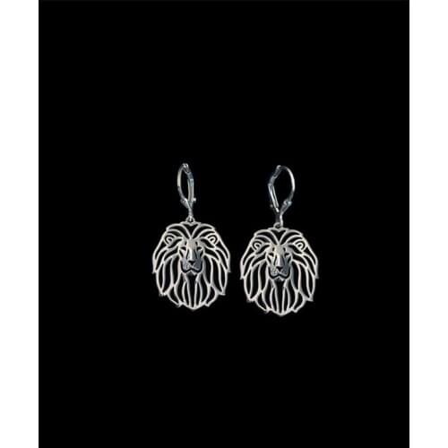 Drop Shipping-Lion Earrings