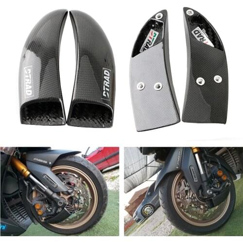 For Ducati 1199 1299 Panigale Hypermotard 796 Xdiavel S Front Brake Disc Air Ducts Cooling System Carbon Fiber Motorcycle Parts