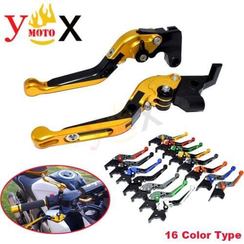 Motorcycle CNC Folding Extendable Brake Clutch Levers For Triumph SPEED TRIPLE 04-07 TIGER 1050/Sport 2007-15 THRUXTON 2004-2015
