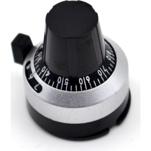 WXD3-13 3590S 4mm 6mm 6.35mm Potentiometer Precise Dial knob lockable Hat