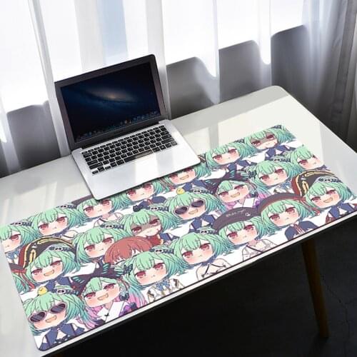 Xxl Hololive Gaming Mouse Pad Carpet Keyboard Kawaii Mousepad Xxxl Setup Gamer Accessories Computer Mat Large Gaming Desk Pads