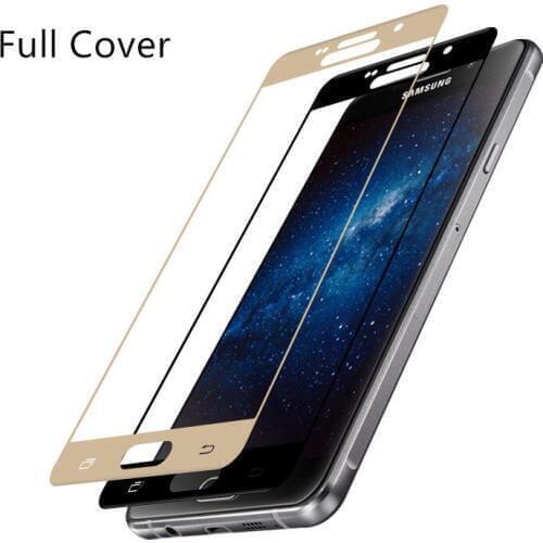 Full cover tempered glass Original screen film full protection for Samsung Galaxy j7 j5 J3 2017 C7 pro J7 J5 Prime