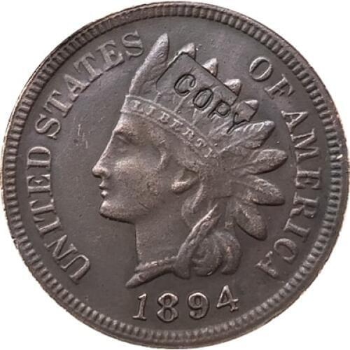 1894 Indian head cents coin copy