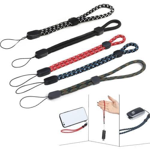 2pcs Adjustable Wrist Strap Hand Lanyard For iPhone Samsung Phone Accessorie micro Camera GoPro USB Flash Drives Keys ID Card