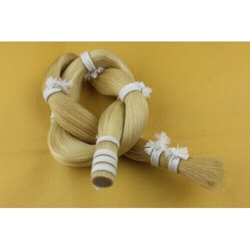 500 g Mongolian White Horse Tail Hair in bulk Violin Bow hair 80-85cm