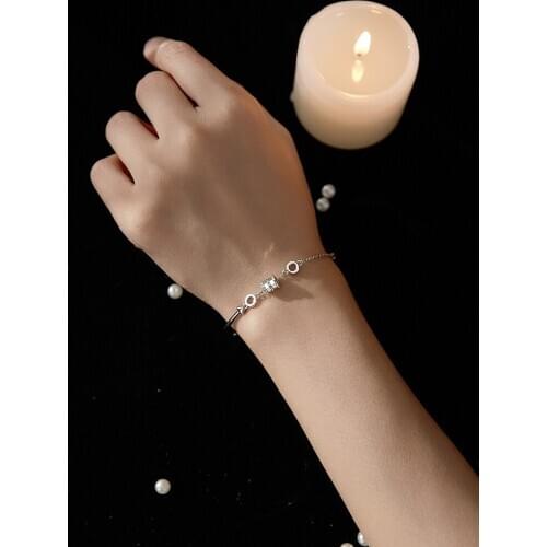 925 sterling silver bracelet with ins bohemian small waist pendant gift bracelet for female anniversary gifts