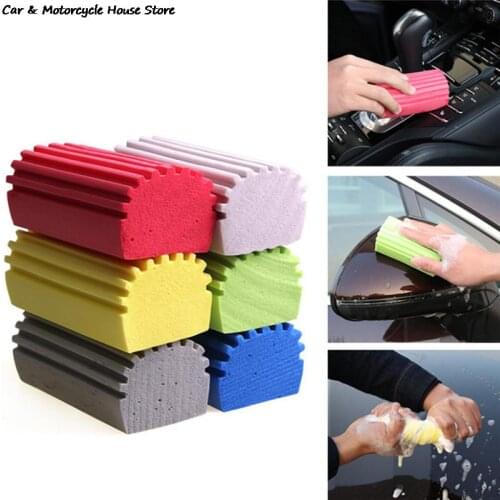 Car-styling Auto Care Detailing Auto Accessories Soft PVA Foam Car Wash Sponge Multi-function Strong Absorb Cleaning Tool