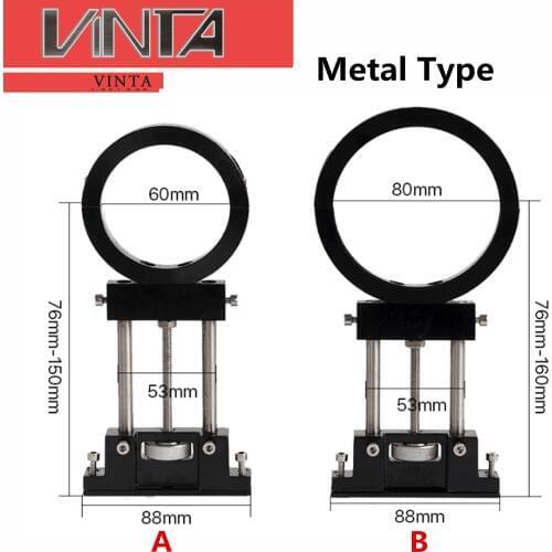 Free Shipping! Laser Tube Fixing Bracket Engraver Adjustable Assembly Pipe Diameter Fixture Supporter Tool Holder Metal Type