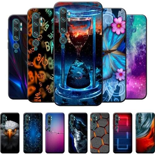 Case For Xiaomi Note 10 Pro Flower Case Xiaomi Note 10 Pro Protective Case Silicone TPU Soft Phone Cover For Xiaomi Note 10 Pro