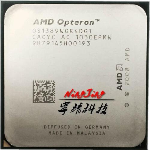 AMD Third Generation Opteron 1389 X4 1389 2.9 GHz Quad-Core CPU Processor OS1389WGK4DGI Socket AM3
