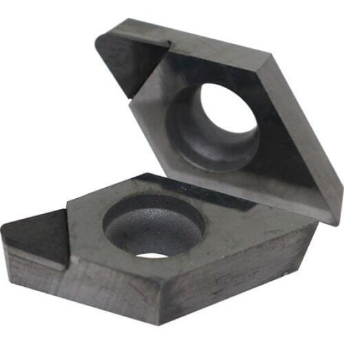 DCGT11T308 2pcs Insert Solid Tipped Diamond Indexable CNC Lathe Cutting Tools Aluminum cutter blade Insert Cutting Tool