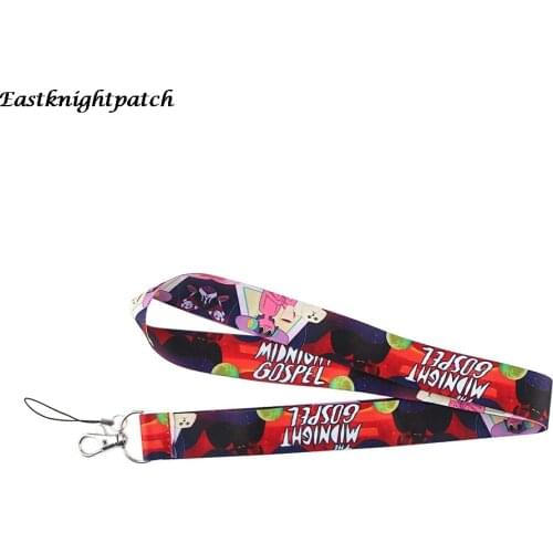 E2462 Cartoon Lanyard For Key Phones USB Flash Drives Keys Keychains ID Name Tag DIY Hang Rope Lanyard
