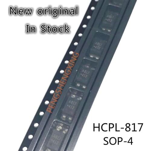 10PCS/LOT HCPL-817-300E/500E A817V SOP4 Photoelectric coupling chip
