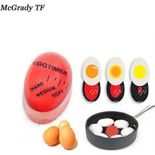 Egg Perfect Color Changing Timer Kitchen Gadget Cook Egg Boil Eggs Timer Eco-Friendly Resin Gadget Novelty Kitchen Cooking Tools