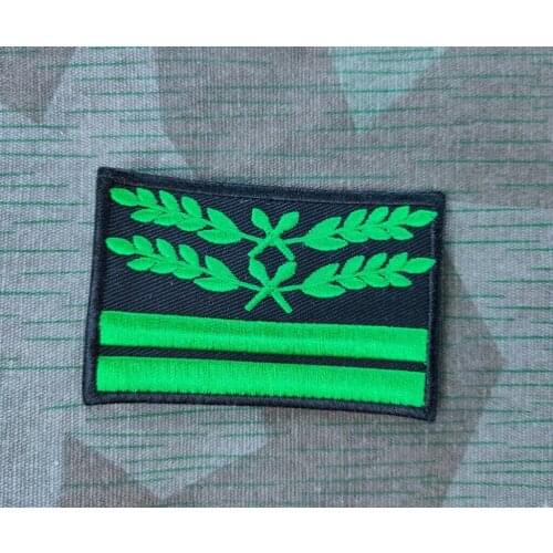 Repro WWII German Elite Obersturmbannfuhrer Camo sleeve rank PATCH
