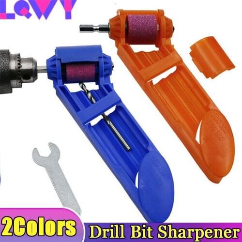NEW Wheel Head Tool Portable Powered Tool Titanium Corundum Grinding Wheel Drill Bit Sharpener