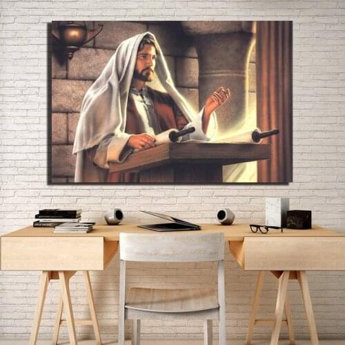 Bible Mormon Trivia Poster Learn About Jesus Christ Paintings On Canvas God Modern Art Decorative Wall Pictures Home Decoration