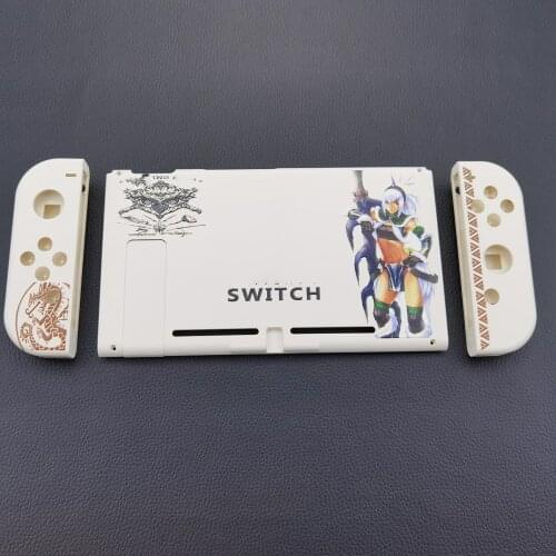 Switch Console Replacement Housing Shell Case for Nintendos Switch NS Console Back Plate Repair Housing Shell Game Case Cover