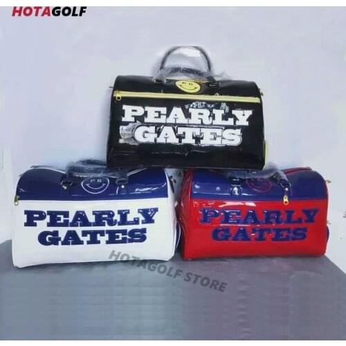 GOLF BAG PEARLY GATES PG GOLF Clothing Bag White PEARLY GATES GOLF Shoes Bag
