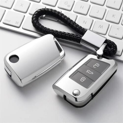 Car Styling TPU Car Key Cover Case Key Shell Car Accessories For Skoda Octavia A5 A7 Fabia Rapid Fabia Superb Kodiaq Karoq Yeti