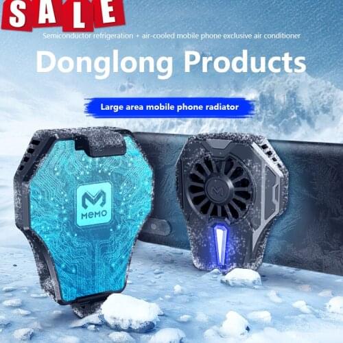 Universal Mini Mobile Phone Cooling Fan Radiator Turbo Hurricane Game Cooler Cell Phone Cool Heat Sink For IPhone/Samsung/Xiaomi