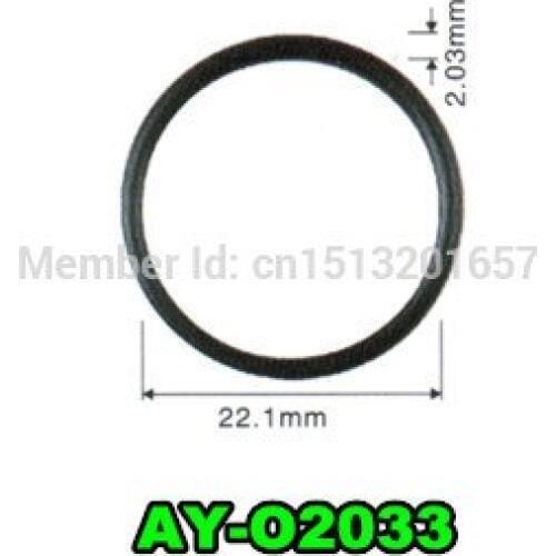 100pieces fuel injector o ring 22.1*2.03mm for Nissan Frontier 3.3L (AY-O2033)