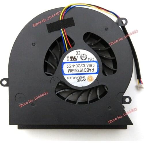 New Laptop CPU Cooling Fan For MSI GT62VR 6RD GT62VR 6RE GT62VR 7RE Dominator Pro 16L1 16L2 CPU GPU Fan 12V 0.65A 4-Pins