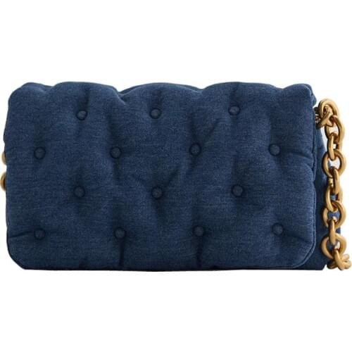 THREEPEAS Women Shoulder Bags Designer Thick Chains Handbags Luxury Messenger Bag Lady Flap Big Purses Female Sac