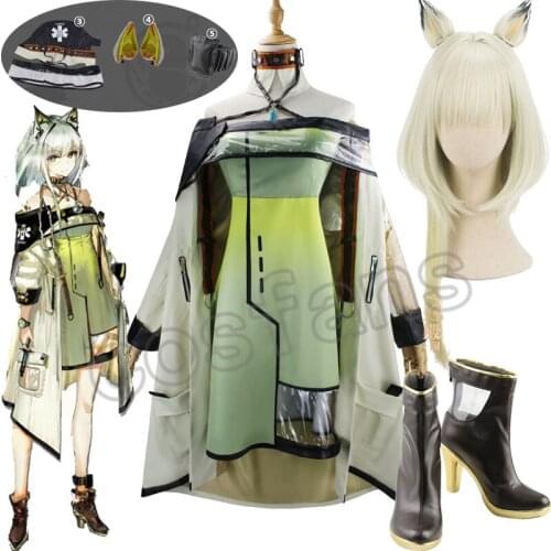 Game Arknights Istina Cosplay Costumes Women Anna Morozova Costume Arknights Cosplay Chrismas Cosplay Cute Lolita Fancy Dress