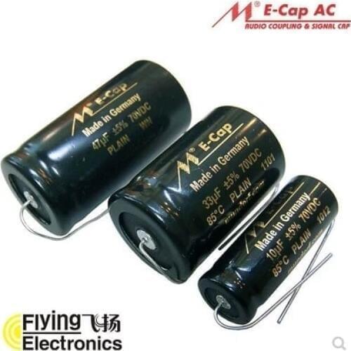 1bag/2pcs Mundorf MCap capacitor Ecap1uf~330uf Electrodeless Electrolysis for Frequency Division Output