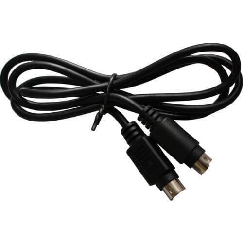 1 PCS/2PCS S-Video Cable Nickel Plated 4-PIN SVideo Cord - e for SNES, for N64, Game. Svideo SVHS DVD TV