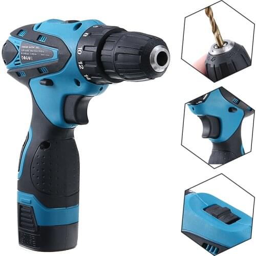 16.8V Electric Cordless Screwdriver With Lithium-ion Battery Mini Electrical Drill Hole Screwdriver Hand Driver Set Power Tools
