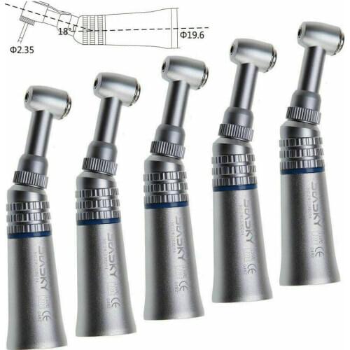 5*NSK Style Dental Low Slow Speed Contra Angle Handpiece PAD Push Button