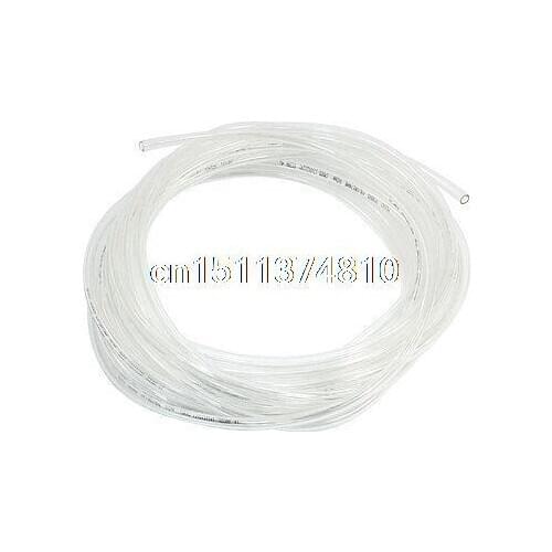 8mm x 5mm Clear Polyurethane PU Hose Tube 10M 33ft for Air Compressor