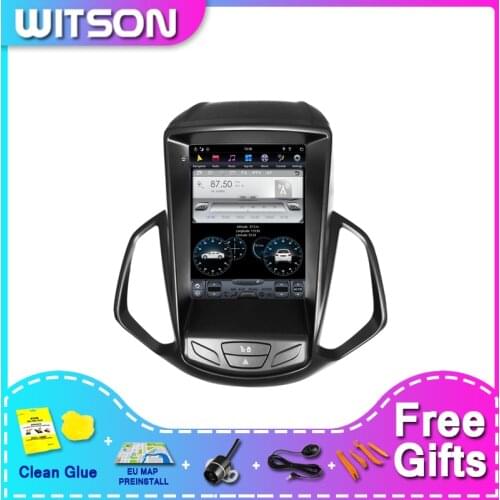 WITSON Android 9.0 Tesla Car Audio System For FORD ECOSPORT 2013-2017 4G+64GB Built-in Wireless Carplay+Android auto