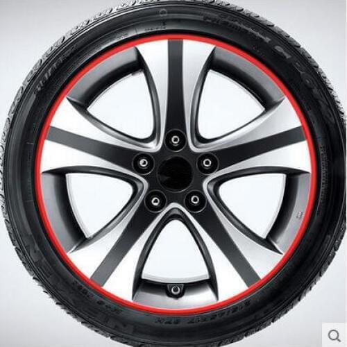 Car-styling Wheel Rim Reflective Sticker For BYD all Model S6 S7 S8 F3 F6 F0 M6 G3 G5 G7 E6 L3