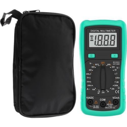 Multimeter Black Colth Bag 20*12*4cm UT Durable Waterproof Shockproof Soft Case