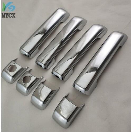 For Volkswagen MK3/A3 Golf 1991-1997 High-Quality ABS Car Chrome The door handle bowl Covers ABS Chrome Accessories Stickers 8pc