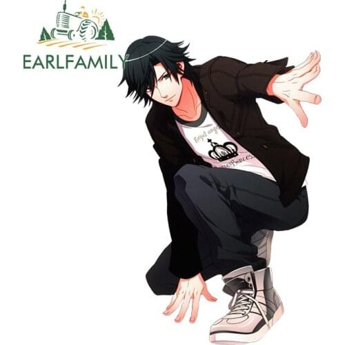 EARLFAMILY 13cm x 9cm for UtaPri Tokiya Car Stickers Creative Vinyl Car Wrap Personality Fine Waterproof Window Trunk Decal