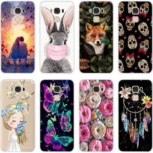 Cute Silicone Case For Asus Zenfone 3 Max ZC553KL Case Soft Slim Fundas Back Cover For Asus X00DDB X00DDA X00DD Phone Cases Bags