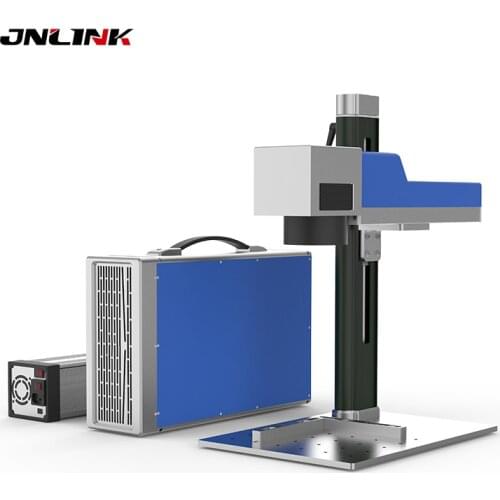 Mopa JPT 60w 100w 3D dynamic Marker Raycus Metal fiber laser 20W 30W 50W color fiber laser marking machine with rotary