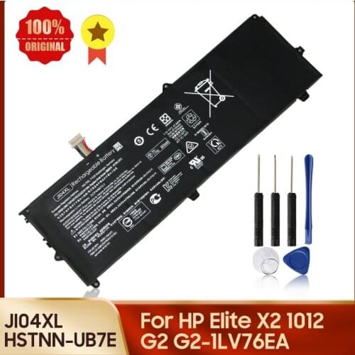 Genuine Replacement Battery JI04XL HSTNN-UB7E for HP Elite X2 1012 G2 G2-1LV76EA 100% Original Battery 6110mAh +tools