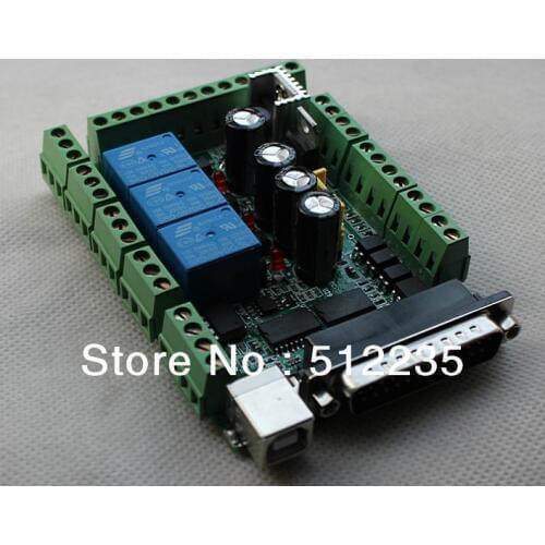 Interface Board MACH3 Interface Board DIY CNC 6-axis Breakout Board PWM spindle